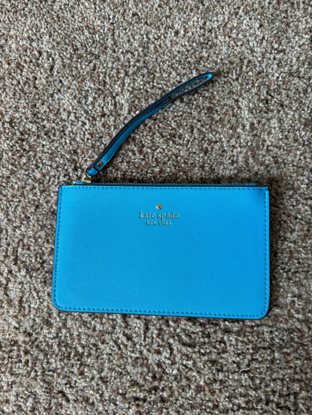 Kate Spade New York Blue Wristlet